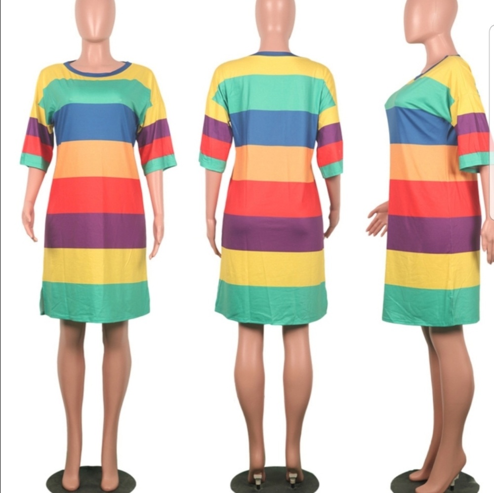 Color block dress